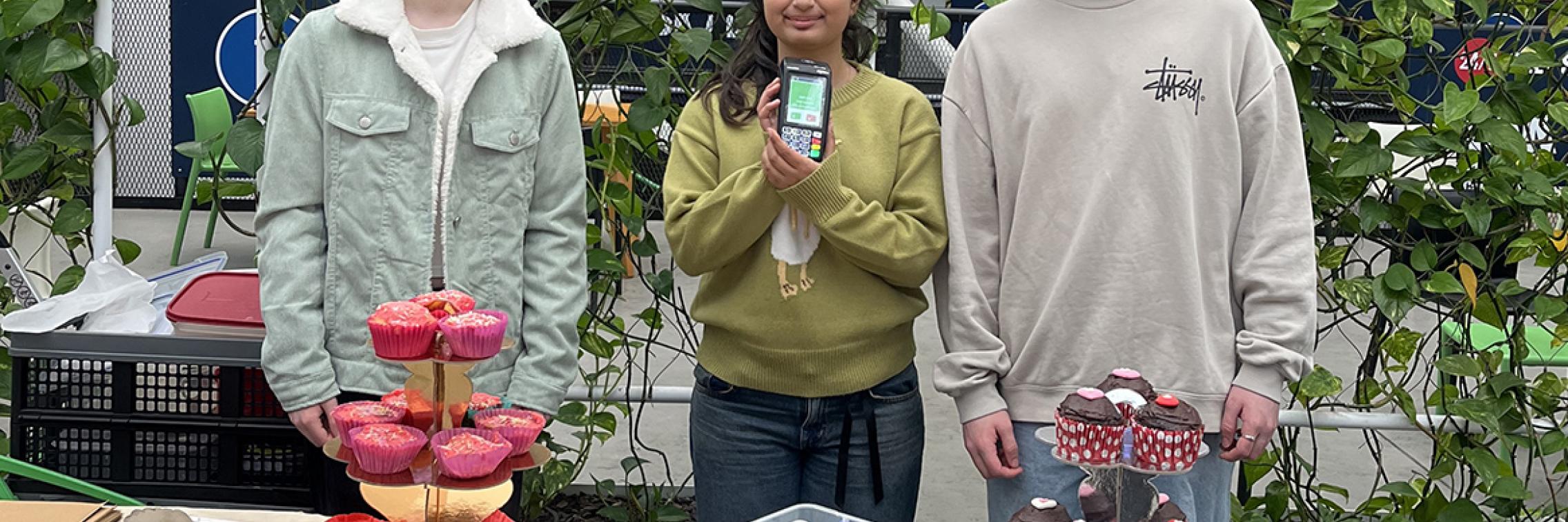 Student at event