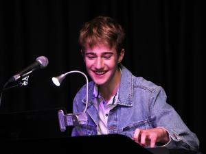 Student Playing Piano