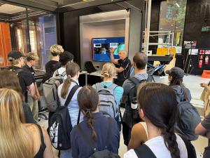 Students on excursion