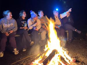 Students on camp