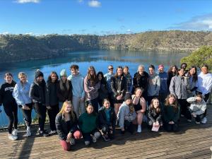 Students on camp