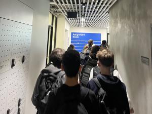 Students on excursion