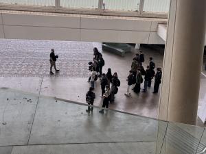 Students on excursion