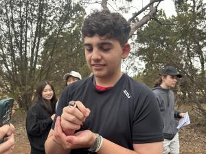 Students on excursion