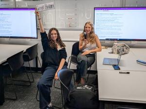 Students in class