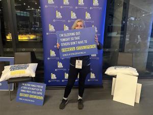Anita at CEO Sleepout 2024