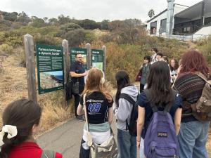 Students on excursion