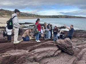 Students on excursion