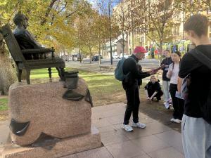 Students on excursion