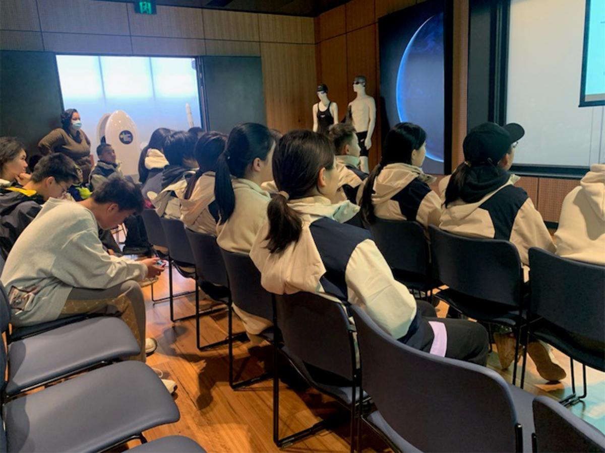 Students on excursion