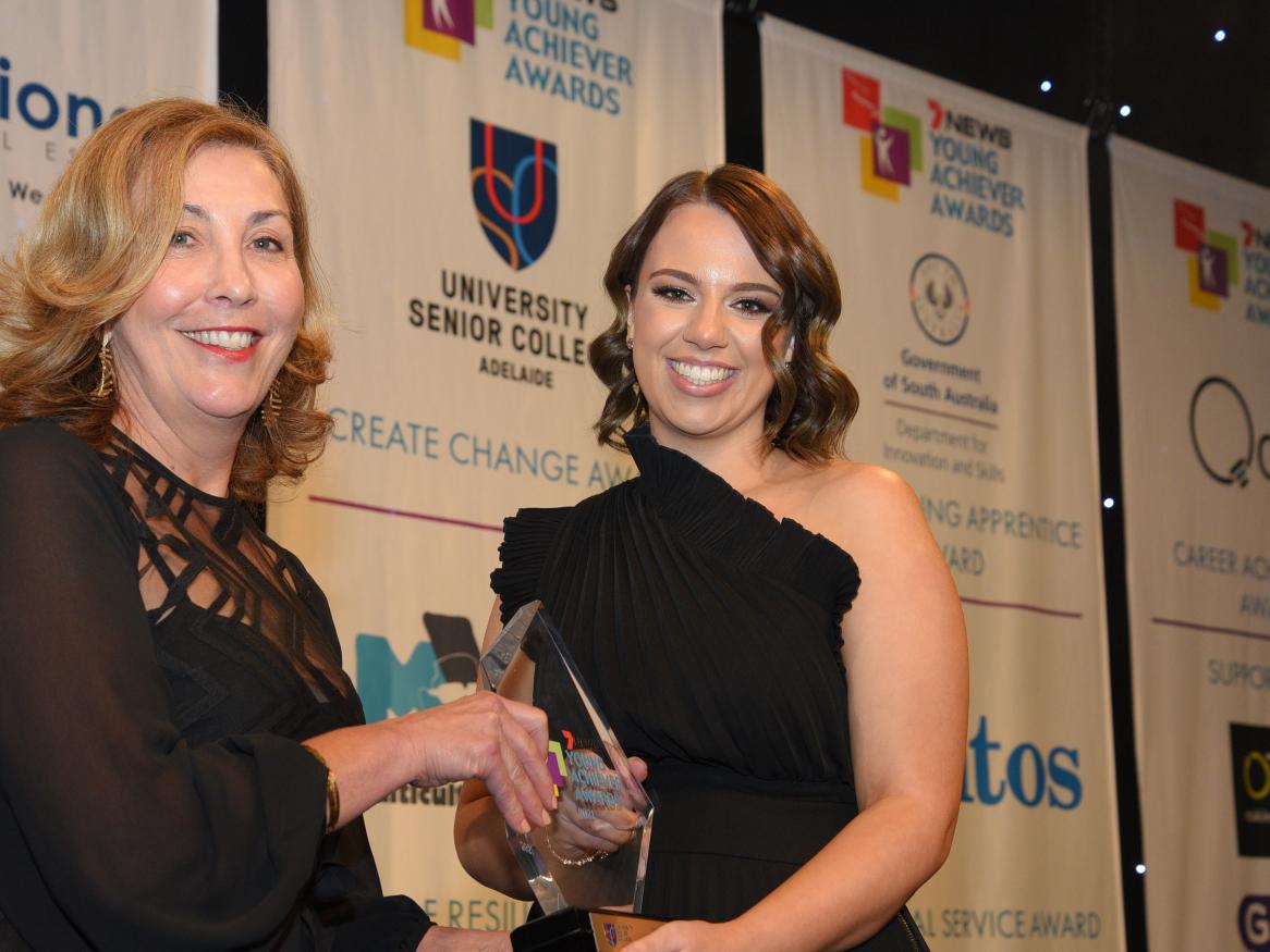 USC Principal congratulates 2021 Create Change Award winner Zoe Thomson