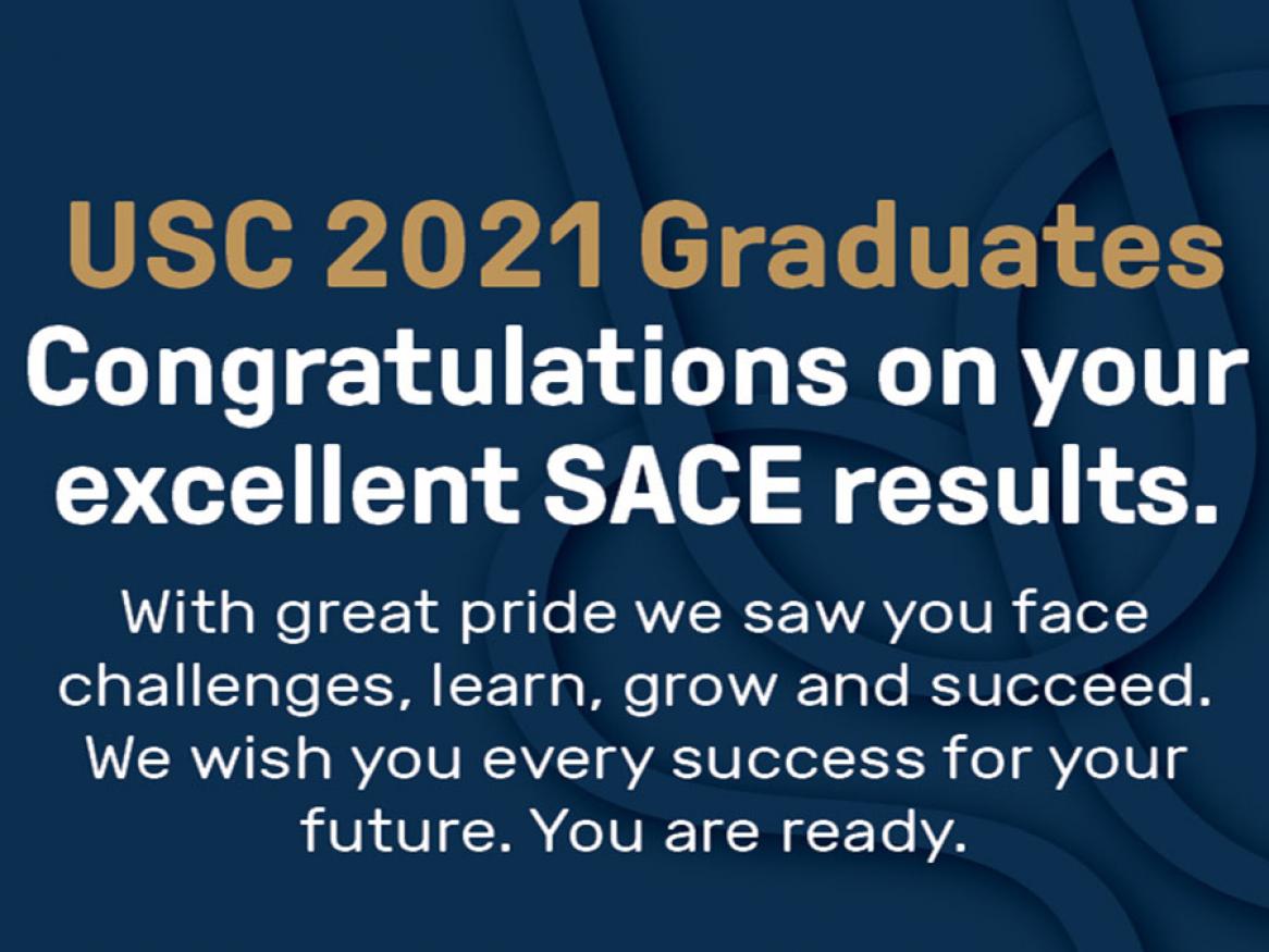 Congratulations to the USC 2021 Graduates
