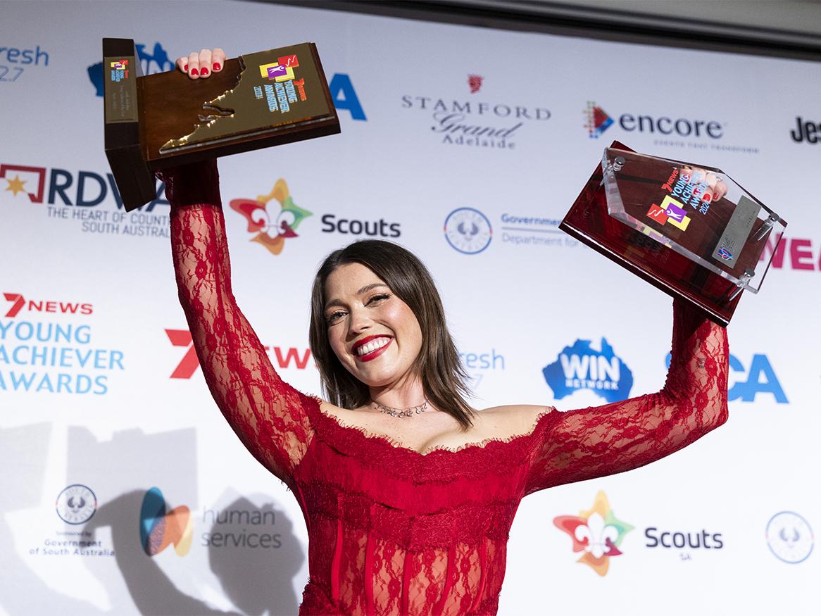 Jamie Bucirde Create Change Award Winner
