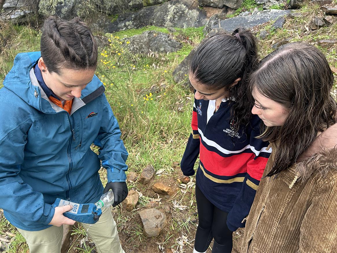 Students on excursion