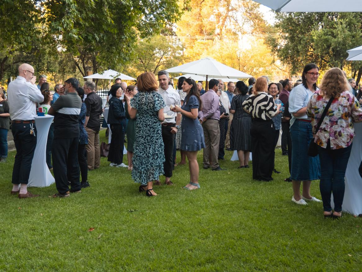 Parents at event