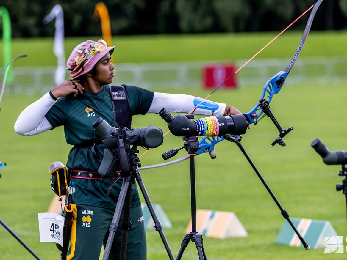 Ammrutha at Archery Tournament
